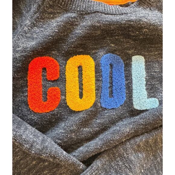 s.Oliver COOL Knit Textured Colorful Rainbow Sweater Unisex Kids Size 5T - Picture 2 of 5